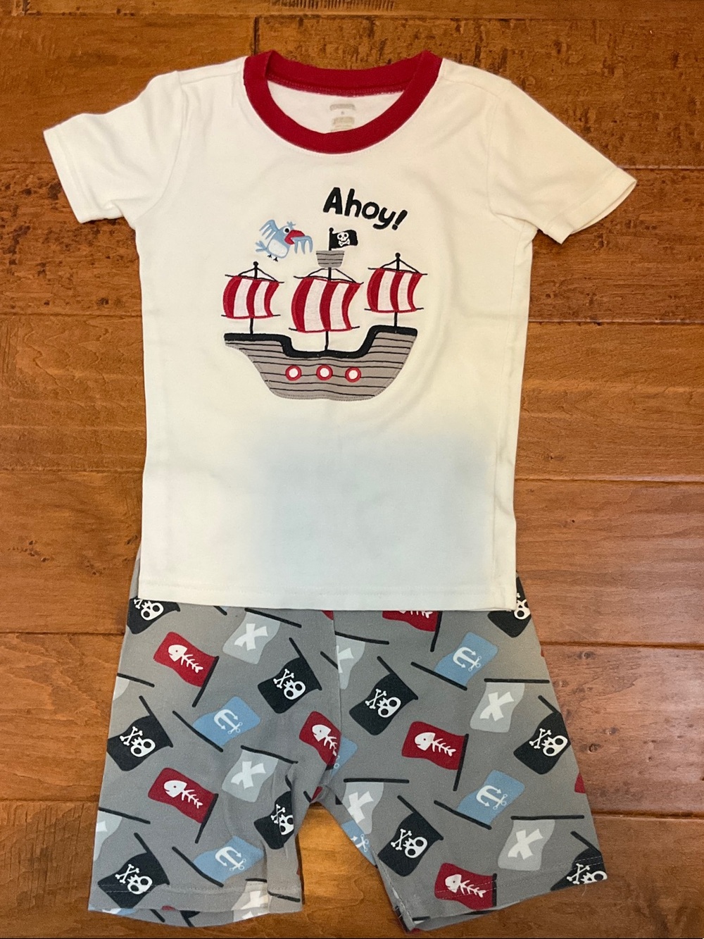 Gymboree Ahoy!' Pirate Ship Pajama Se